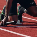 athlete, runner, sprint, fast, black, man, black man, person, racetrack, relay, sport, sports wear, start, athlete, runner, sport, sport, start, start, start, start, start